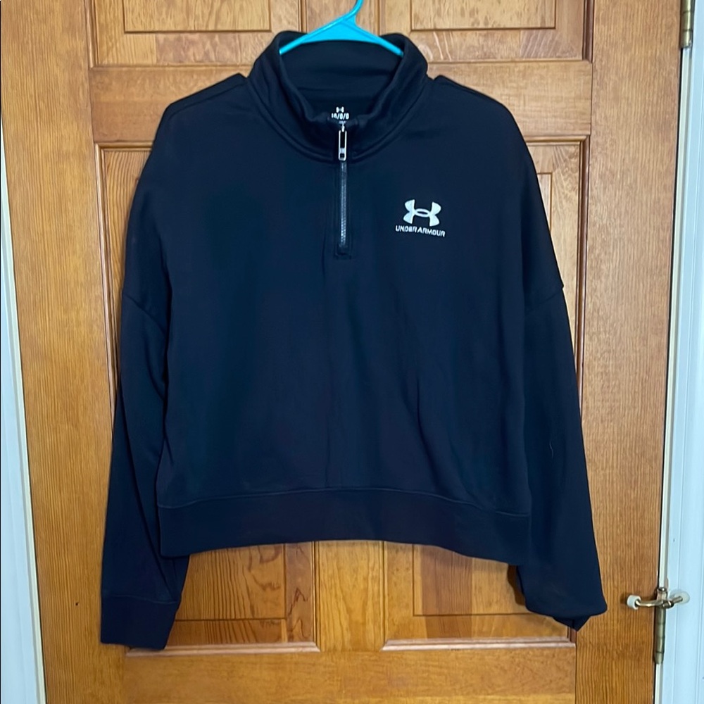 Under Armour Black Quarter-Zip Pullover